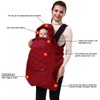 Bebamour universal hoodie, all seasons baby carrier cover, winter warm.