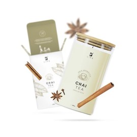 Vela de Soya para Masaje Corporal 120 Horas de Duración. Aroma Chai Tea. 100% Natural 600 g. B Life