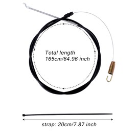 119-2379 Traction Control Cable, Traction Control Cable Replace Lawn Mower Replacement Part for 20330, 20331, 20339, 20370, 20371, 20377, 20378 Mowers