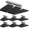 Treela 50 Pack Open Ended Pants Hangers, Metal Non Slip