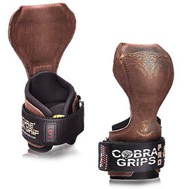 cobra grips brown leather women's