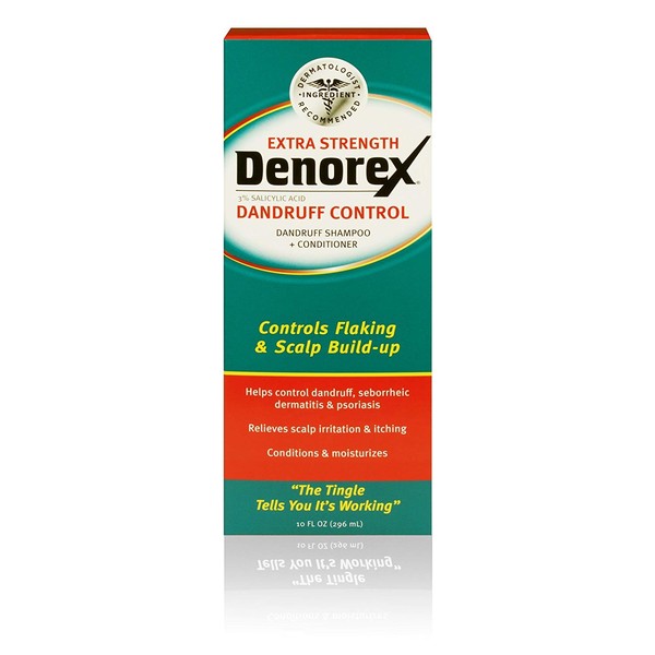 Denorex Extra Strength Dandruff Shampoo + Conditioner 10 oz (Pack