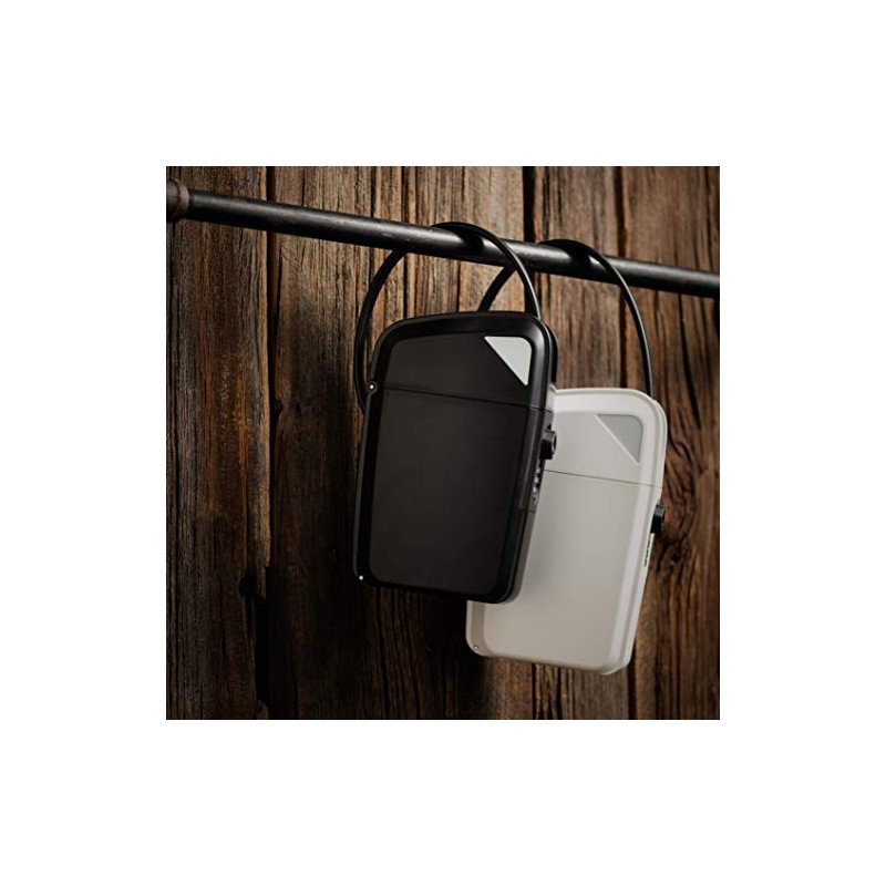 SAFEGO Caja de seguridad portátil para interiores y exteriores con
