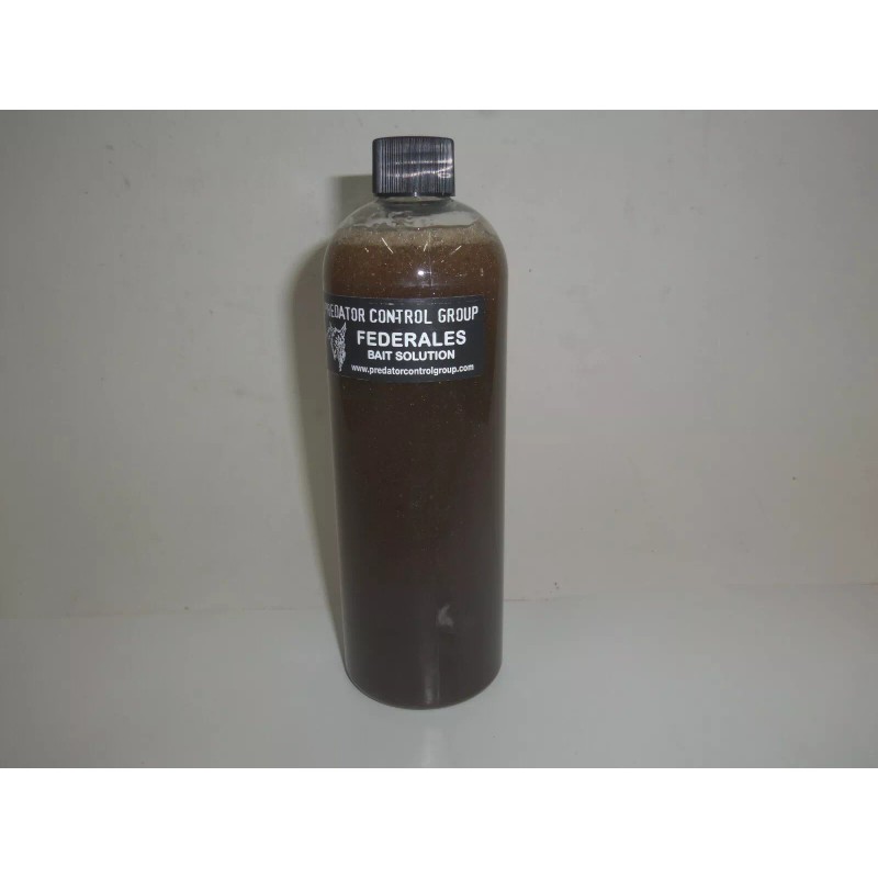 Predator Control Group "FEDERALES Bait Solution" 16 Oz Clint Locklear