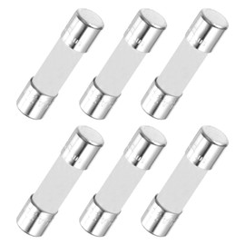 MECCANIXITY 6Pcs Time Delay Fuse Ceramic Fuses Tube 5mm x 20mm 250V 1.25A Slow Blow Fuse for Repair Circuit Boards,Lighting Equipment, Instrumentation,Home Appliance