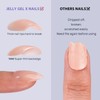 Short Almond Gel Nail Tips - BTArtbox Soft Gel Press