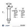 Five Oceans FO3915 Marine Engine Manual Oil Extractor, Self-Priming Action,
