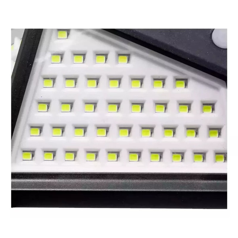 Sihangark Lampara Reflector 100 Led Cob Solar Sensor Movimiento Pared