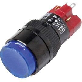 deca D16LAR1-1abKB D16LAR1-1abKB Pressure Switch 250 V/AC 5A 1 x Off/On Locking Blue IP40 Pack of 1