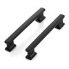 Ravinte Hardware 5 Pack Matte Black Cabinet Pulls - 6