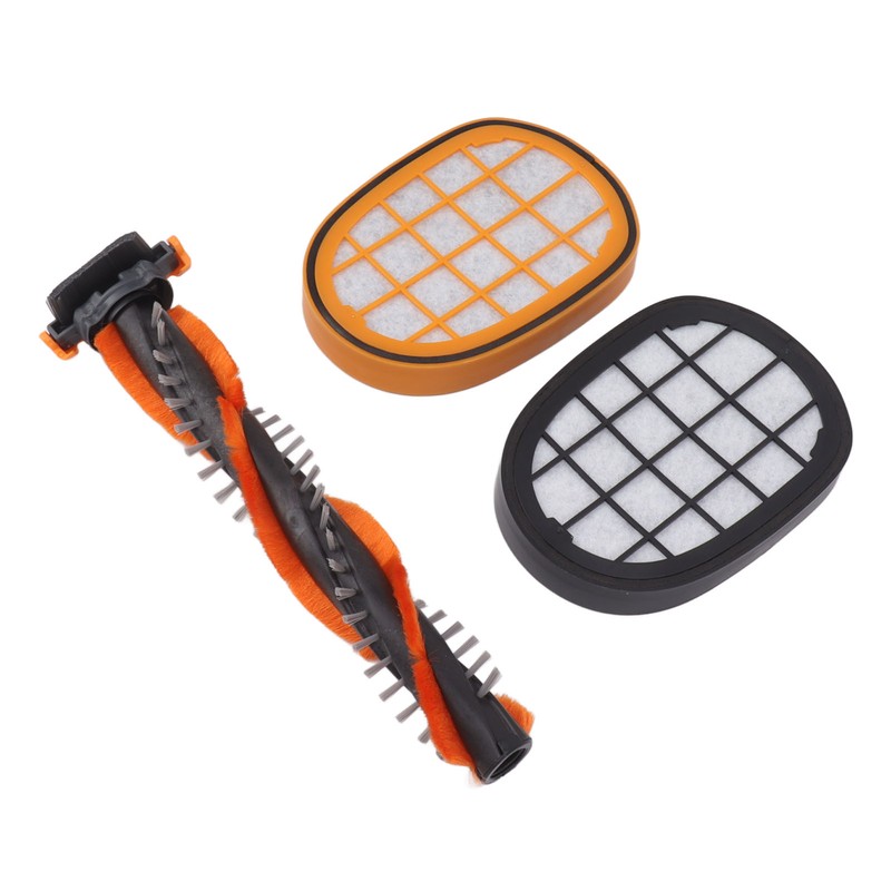 Vacuum Roller Brush Yellow Black Filter Replacement Vacuum Clerner Accessory