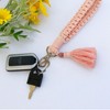 SSKHE 2 Pieces Tassel Keychain, Soft Handmade Keychains, Elegant Macrame