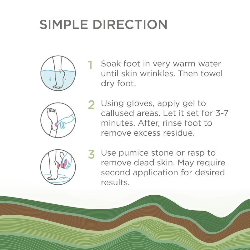 Lee Beauty Professional Callus Remover for Feet - Tea Tree,