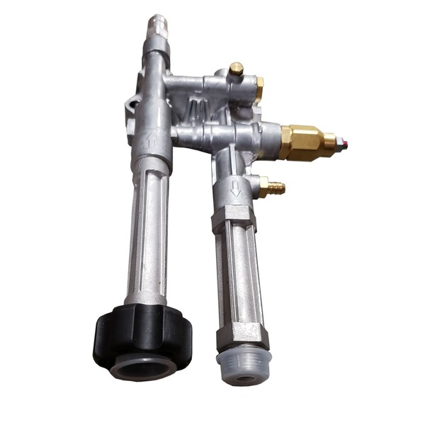 AR ANNOVI REVERBERI, AR42940 Replacement Pressure Washer Head, for AR Pump SRMW Complete, Aluminum