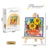 STETHI Flower Bouquet Grainy Building Block Toy, Plants Flower Assembly