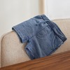 DIRKJE Unisex Baby Shorts, Blue Jeans