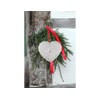 CF Collection Engraved Heart Christmas Tree Ornament [Pack of 1]
