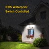 EMANER Exterior Dimmable Security Lights, Switch-Controlled Flood Light, Hardwired 24-Watt