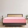 EV DEKOR Extra Deep Fitted Sheet Single, Blush - Deep