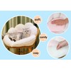 ELFJOY Comfy Chair Cushion Plush Cat Paw Cushion Kawaii Home