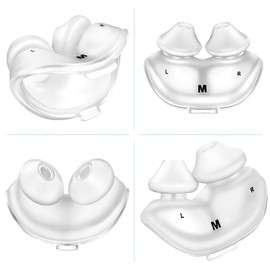 Wendycare Replacement Nasal Pillow Cushion for AirFit P10 Medium