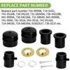 941-0990B Front Wheel Bearing Rebuild Kit Compatible with Cub Cad