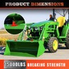 AMBULL Tractor Bucket Grab Hook Grade 70 Forged Steel Bolt