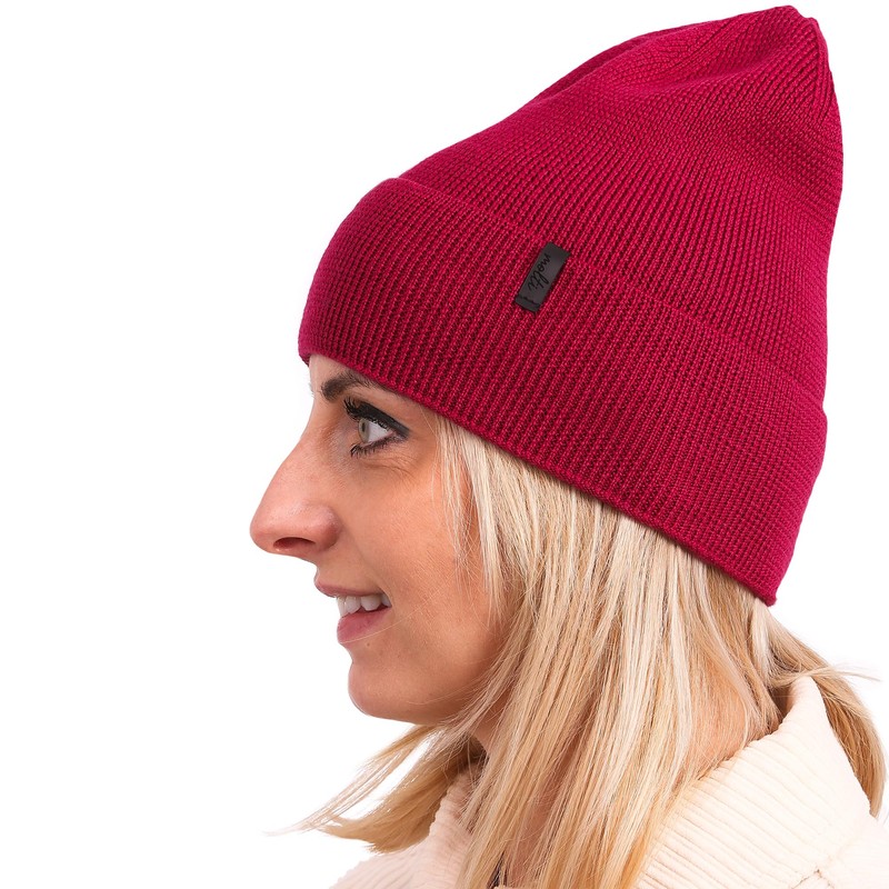 Molti Women's Warm Hat, 100% Wool Slouch Knitted Autumn/Winter Beanie