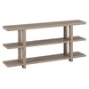 Henn&Hart Acosta Console Table, 64" Wide,Grey