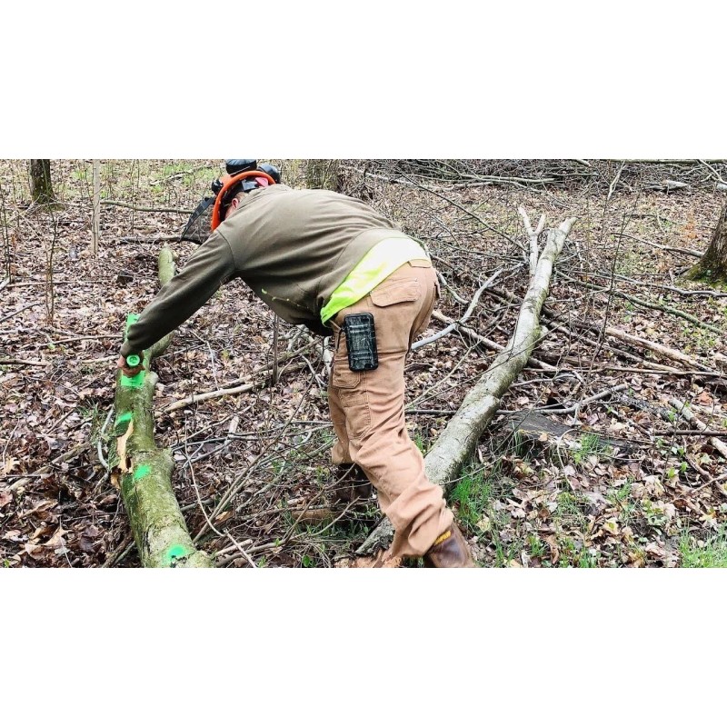 MINGO Firewood Measuring Tool Chainsaw Marking Tool Wheel Accessories Log