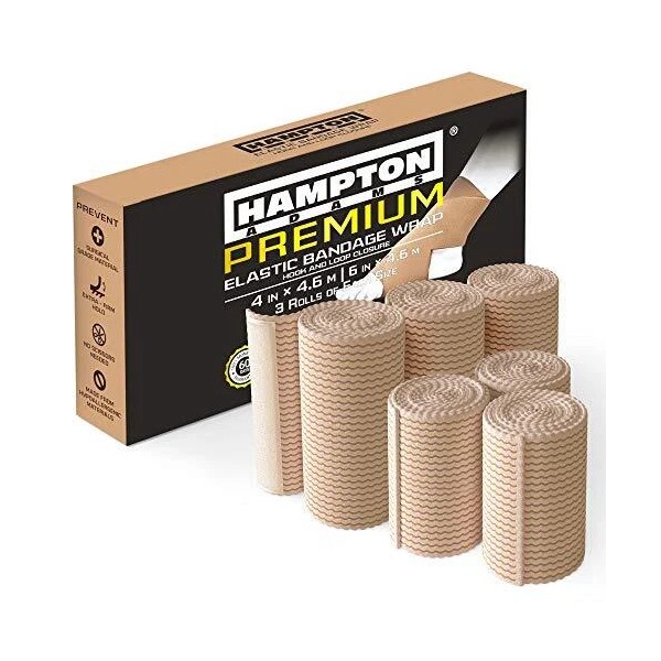 Does not apply 6 Pack Elastic Bandage Wrap, Self Closing