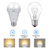 MXhme Rechargeable Light Bulbs with Remote Control Soft Warm(3000K) 2200mAh