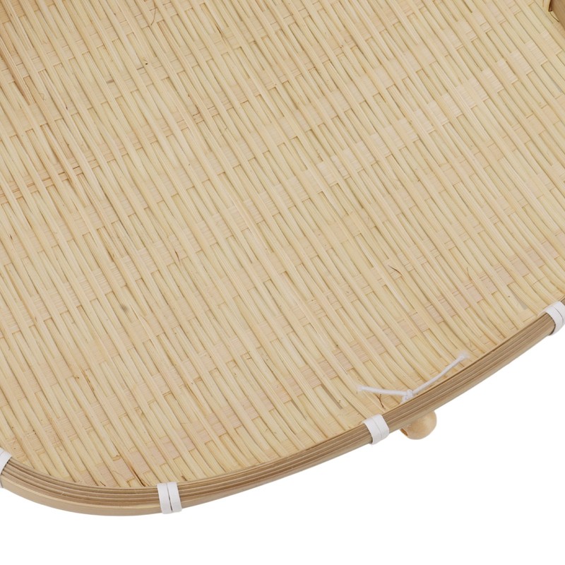 2Pcs Food Serving Tent Basket Fly Skeeter Insect Resistant Bamboo
