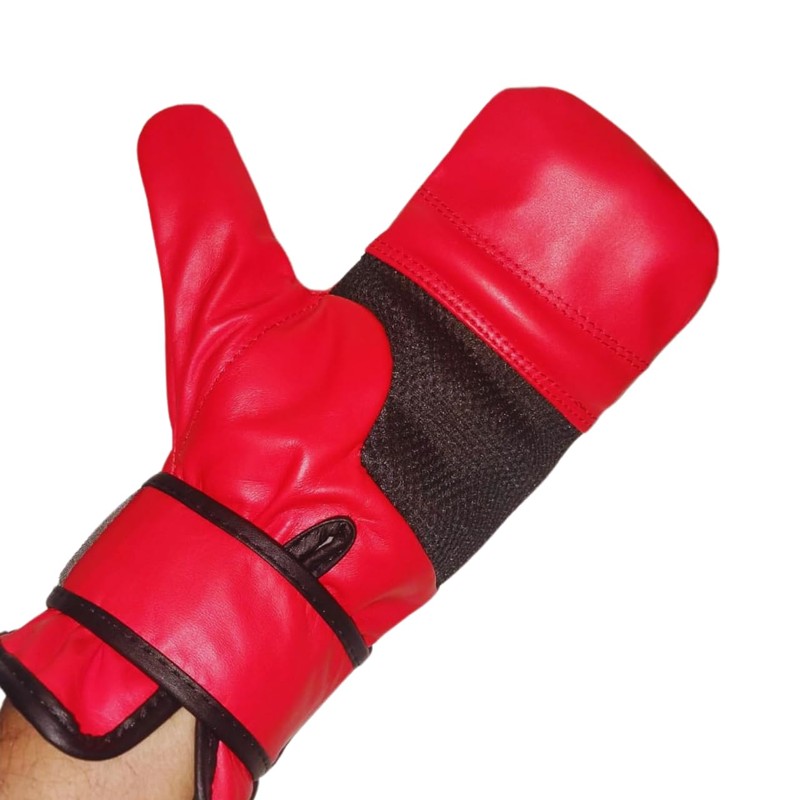 TK Boxing Gladiators - Bag Mitt Gloves (Red, M)