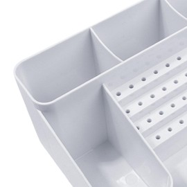 Harilla Nagelkunst Poliermahlen Organisator 28 Löcher Bohrhalter Leichte Raumeinsparung für Heim- oder Salon -Nagelbohrständer verwenden, Weiß