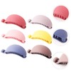 Healeved 12pcs Banana Hair Clips Comfortable Ponytail Barrettes for Daily