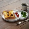 tak MORNING PLATE WHITE | TAK MORNING PLATE JTN-0500-WH
