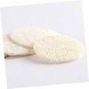 FOMIYES 15pcs Face Loofah Scrub Pads Exfoliating Loofah Cleansing Pad