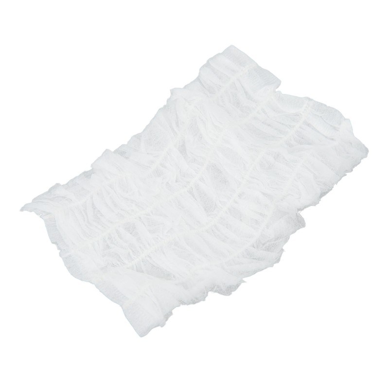 100PCS Facial Spa Headbands Non Woven Fabric Elastic Wrap Makeup