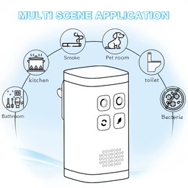 Ozone Air Purifier, Quickly Purifying Air and Eliminate Odor, Smoke in Pet Room, Bathroom, Kitchen, Shoe Cabinet, etc