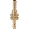 6mm Brass Hose Barb Fitting Connector Coupler for Joiner Air