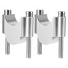 7/8in 30mm Handlebar Risers Clamp Bars Kit Universal Parts for