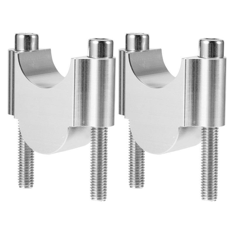 7/8in 30mm Handlebar Risers Clamp Bars Kit Universal Parts for