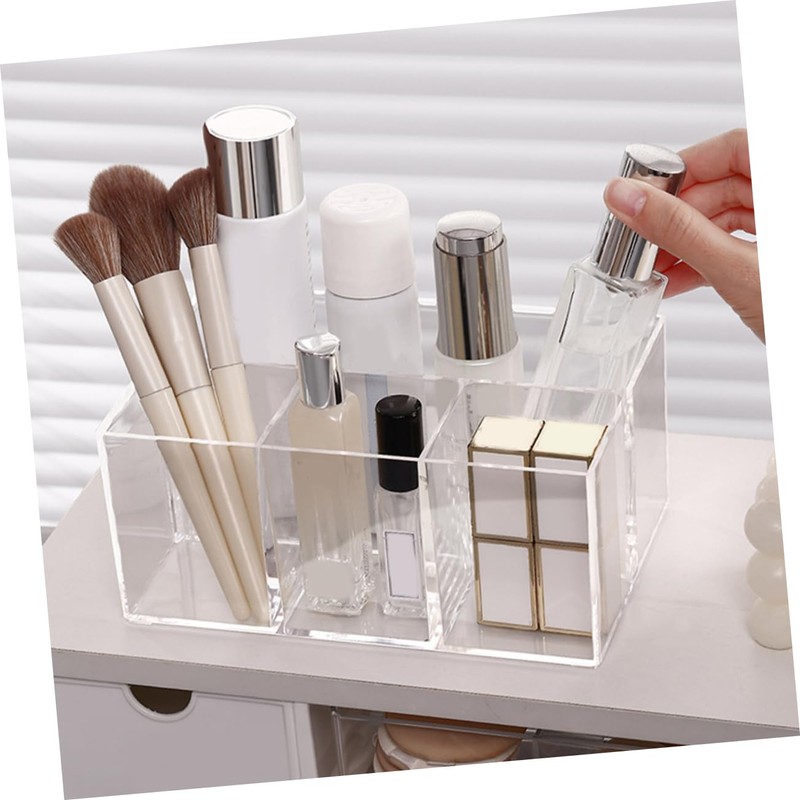 Ciieeo Makeup Brush Storage Holder Versatile Desk Organizer for Cosmetics
