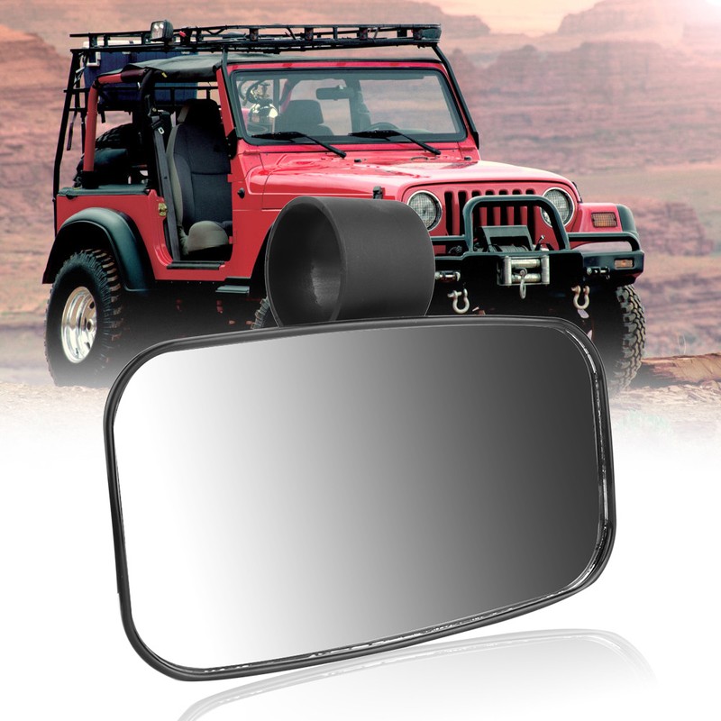 Universal UTV Rear View Mirror Wide Angle Center Reflective Mirror
