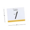 Fun Express Glitter Trim Table Numbers - Elegant Party Supplies