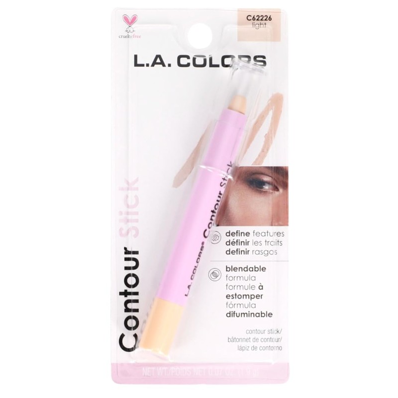 L.A Colors - Barra de contorno C62226 Light, 0.07 onzas