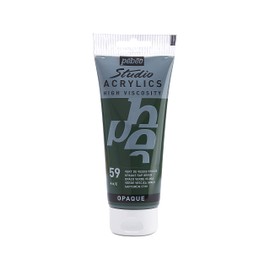 Pebeo 100 ml Studio Acrylic Paint, Sap Green
