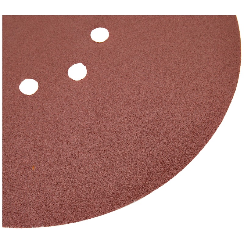 Silverline 273151 Hook and Loop Discs Punched 225 mm 10pk