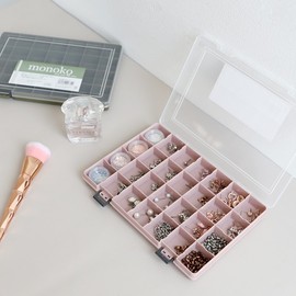 Stationery, tools, household items, toys, multi-purpose small organizer HSC130 Clear 2ea